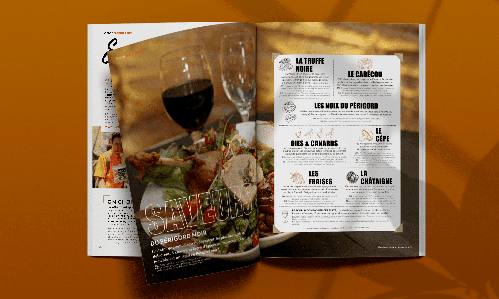 pages saveurs magazine touristique